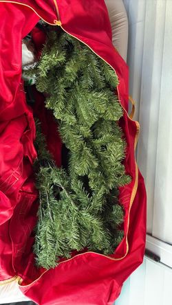 Christmas tree with lights and ornament included