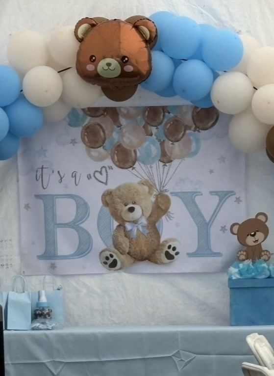 Teddy bear Backdrop 