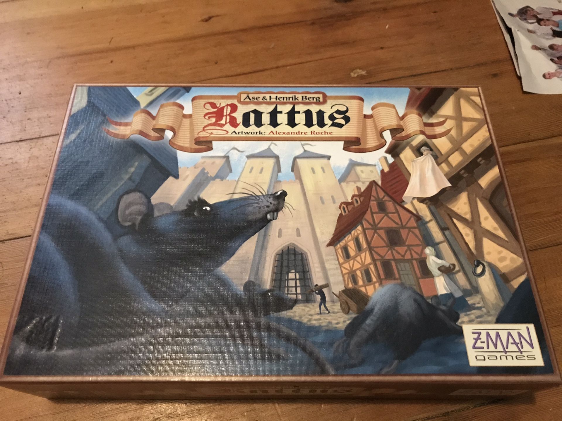 Rattus board game by Z-MAN