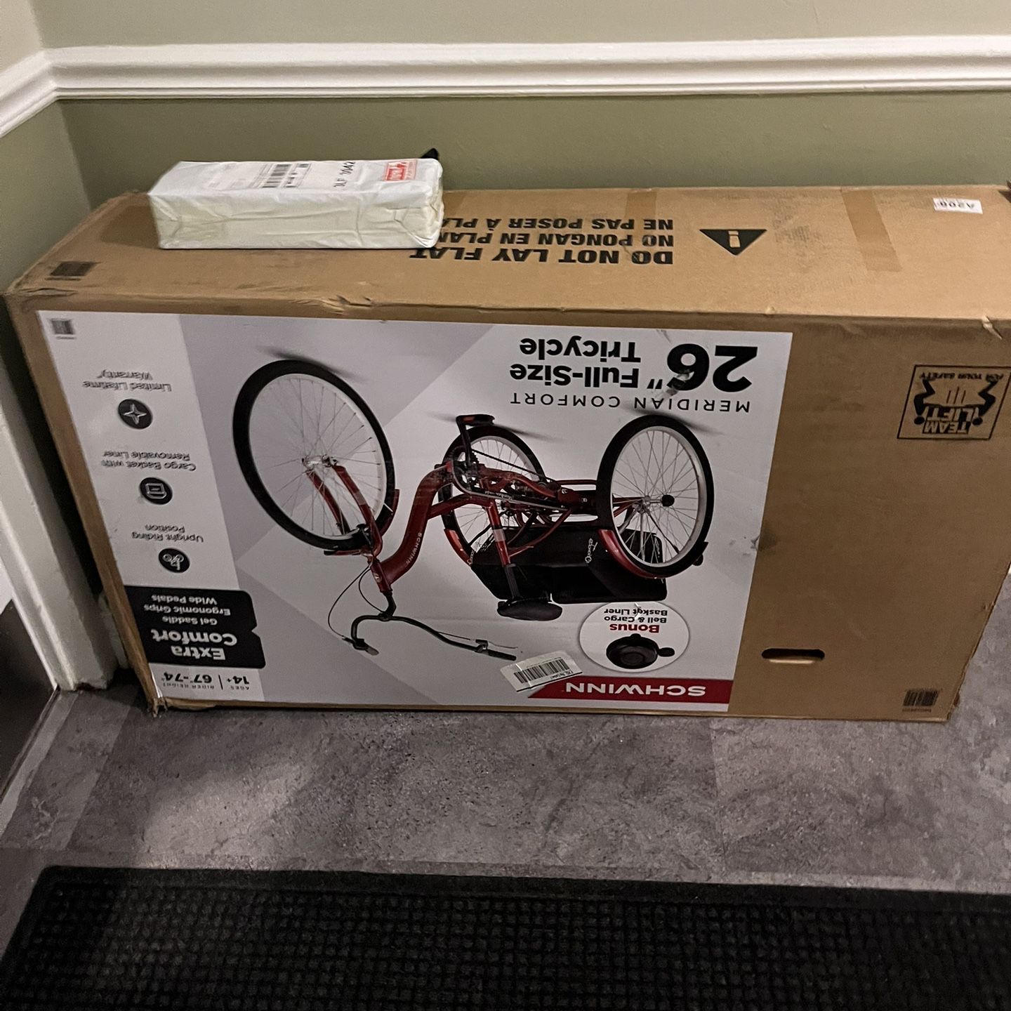 Boxed & Unopened Schwinn Adult Tricycle