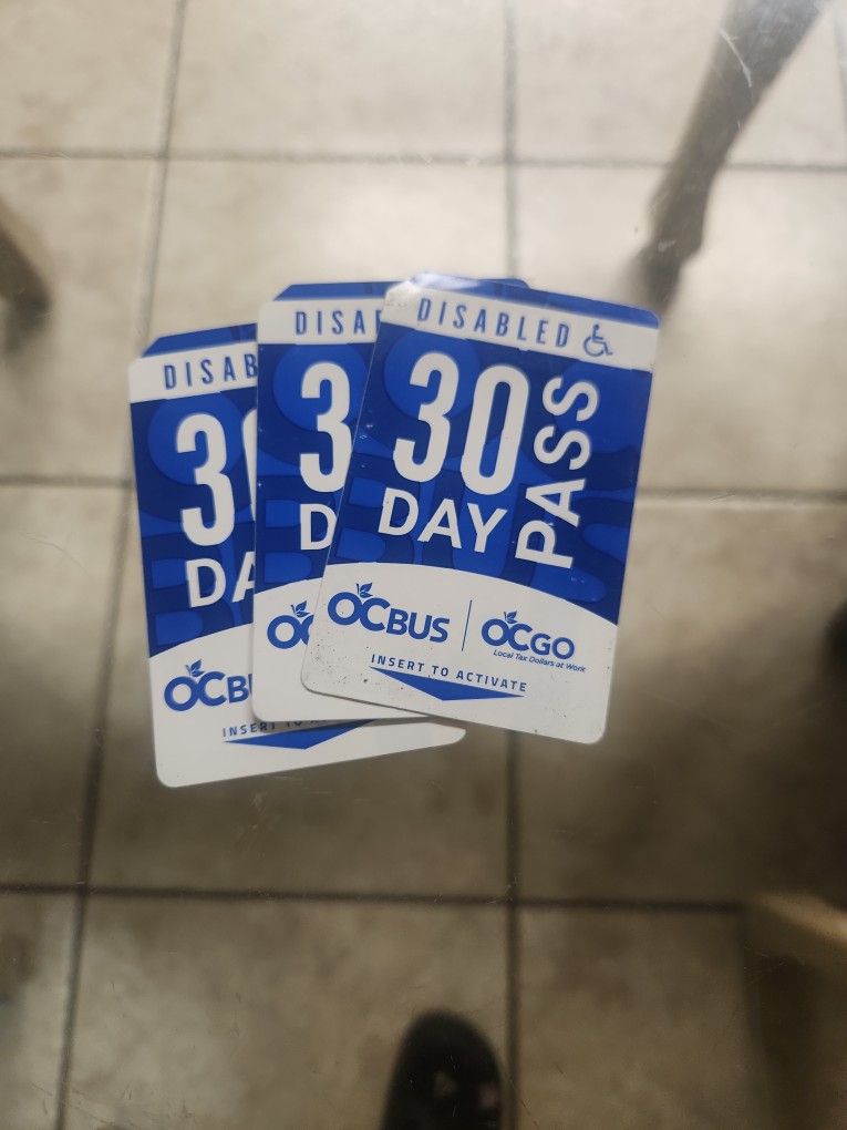 Selling 30 Day Pass
