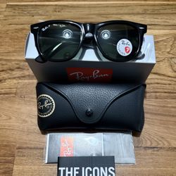 Ray-Ban WAYFARER Sunglasses AUTHENTIC 54MM LARGE Polarized