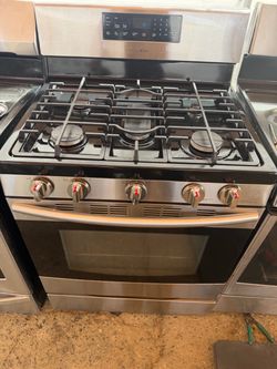 Natural Gas Samsung Stove