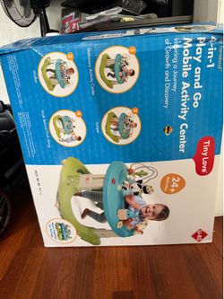 4 in 1 Play and Go activity center/walker