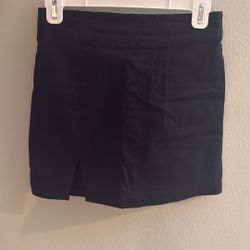 Black Split Skirt (from Korea)