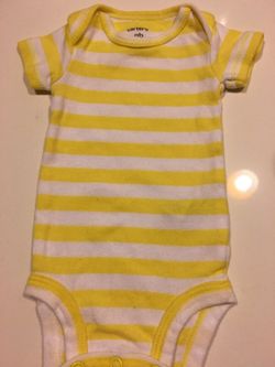 Carter's newborn onesie