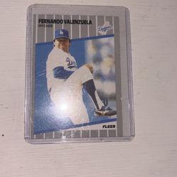 Fernando Valenzuela 1989