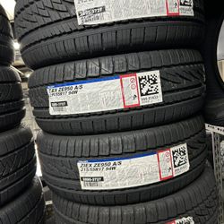 FALKEN ZIEX ZE950 A/S 215/55R17/SL Price$120 Each