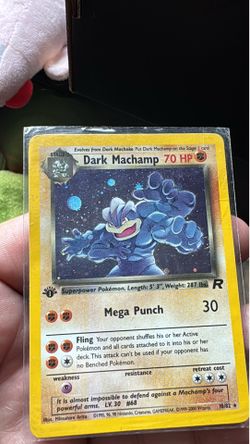 1st edition Dark Machamp