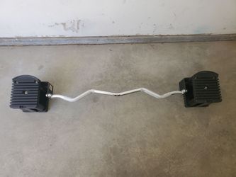 PLEASE READ PowerBlock Elite EXP EZ Curl Bar Only
