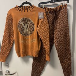 Brown Jogger Set
