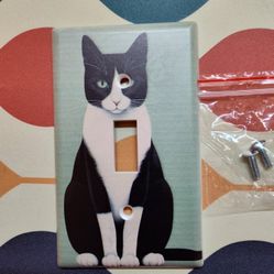 Cat Light Switch Cover Plate 