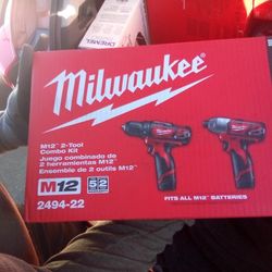 Milwaukee M12 2 Tool Combo Kit