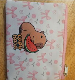 Capybara cosmetic bag