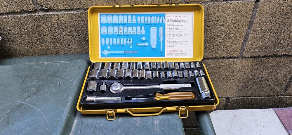 Socket Set/3/8 Drive