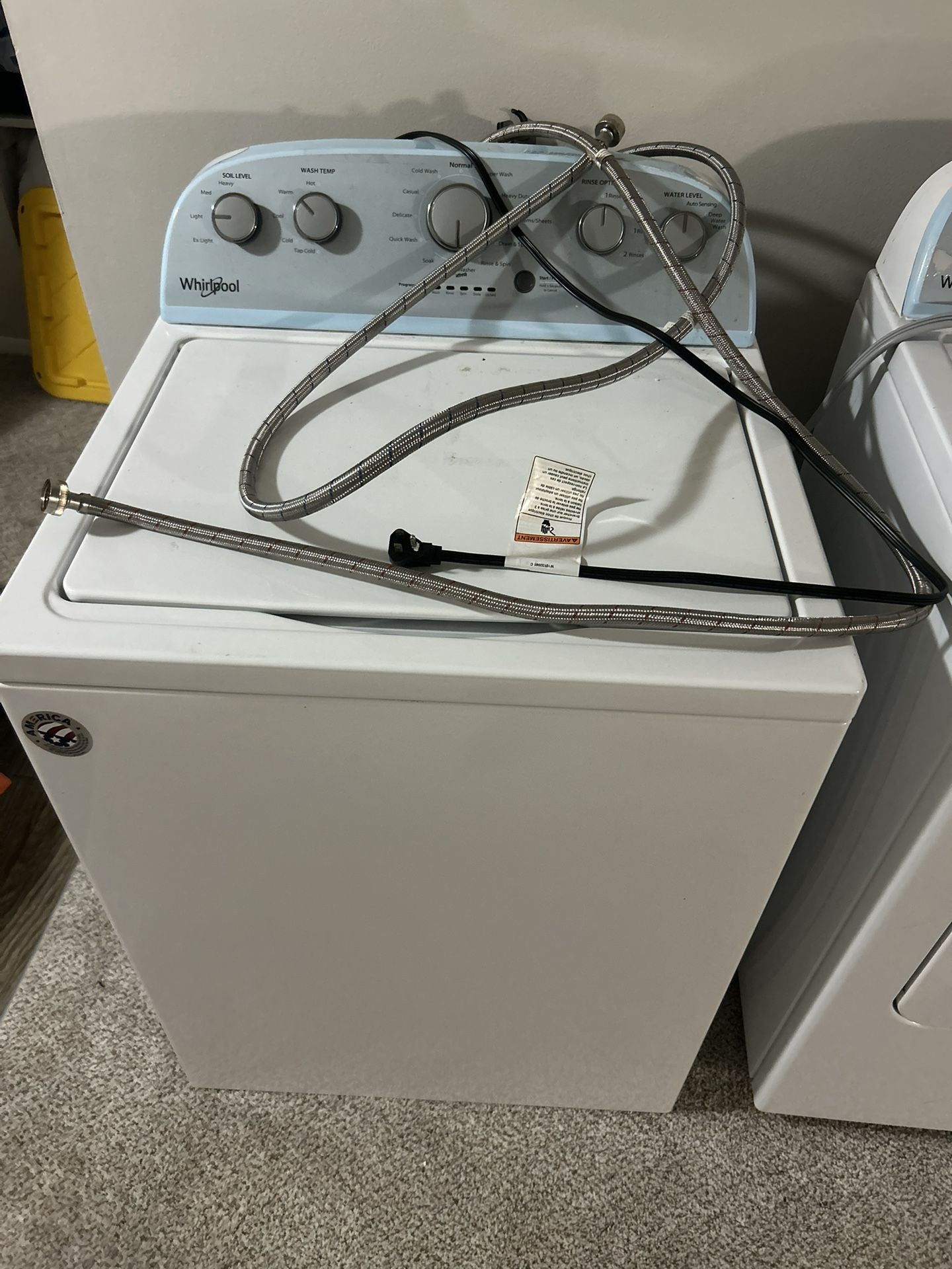 Whirlpool Washer And Dryer Set