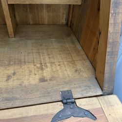 Desk Handmade with nautical hardware 