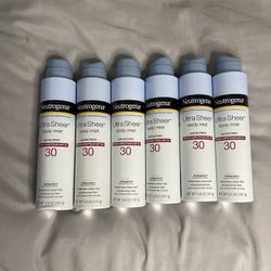 Neutrogena Ultra Sheer Body Mist Sunscreen 