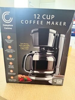 Complete Cuisine 12 Cup Coffee Maker