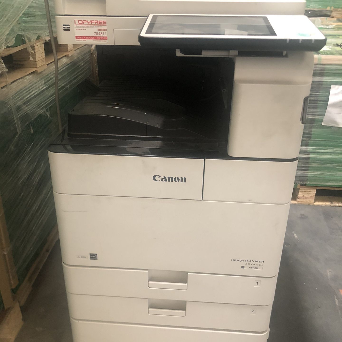 Canon image runner advance 4545i commercial printer