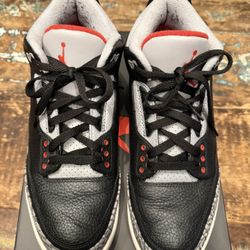 Jordan Retro 3 Black Cements Men’s Size 10 (2018)