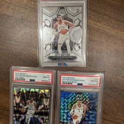 Victor wembanyama wemby rookie card Psa 10 graded slab