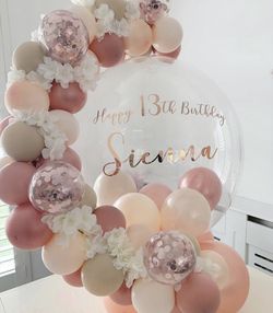 Mini Balloons Bouquet - Happy Birthday