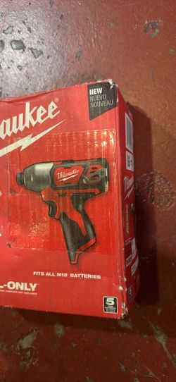 Milwaukee M12 1/4” Impact Driver $75