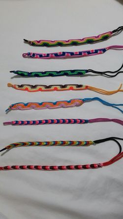 Beautiful handmade Bracelets and hair ties