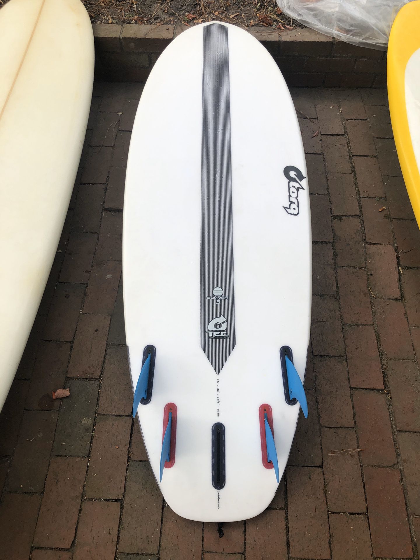 Torq Summer 5 Quad surfboard