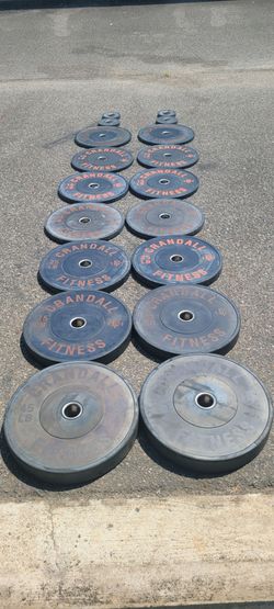 Crandell Fitness Bumper Plates-325lbs
Cash or Zelle