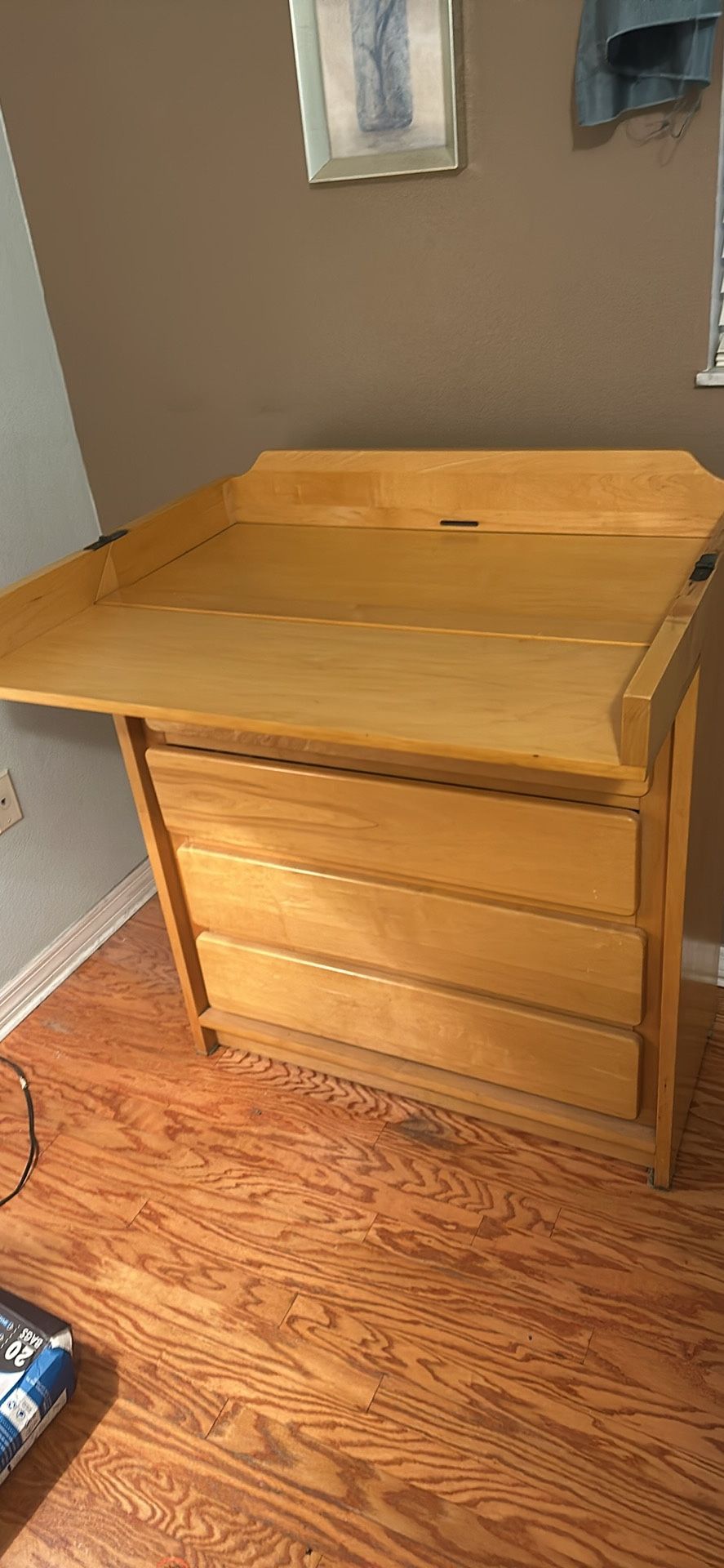Vintage changing table