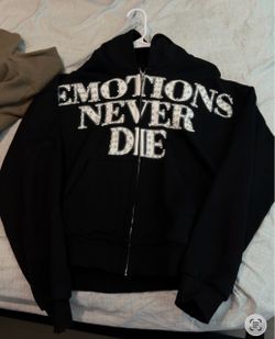 Emotions Never Die Zip-Up Hoodie