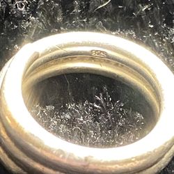 925 Sterling Silver Heavy Ring