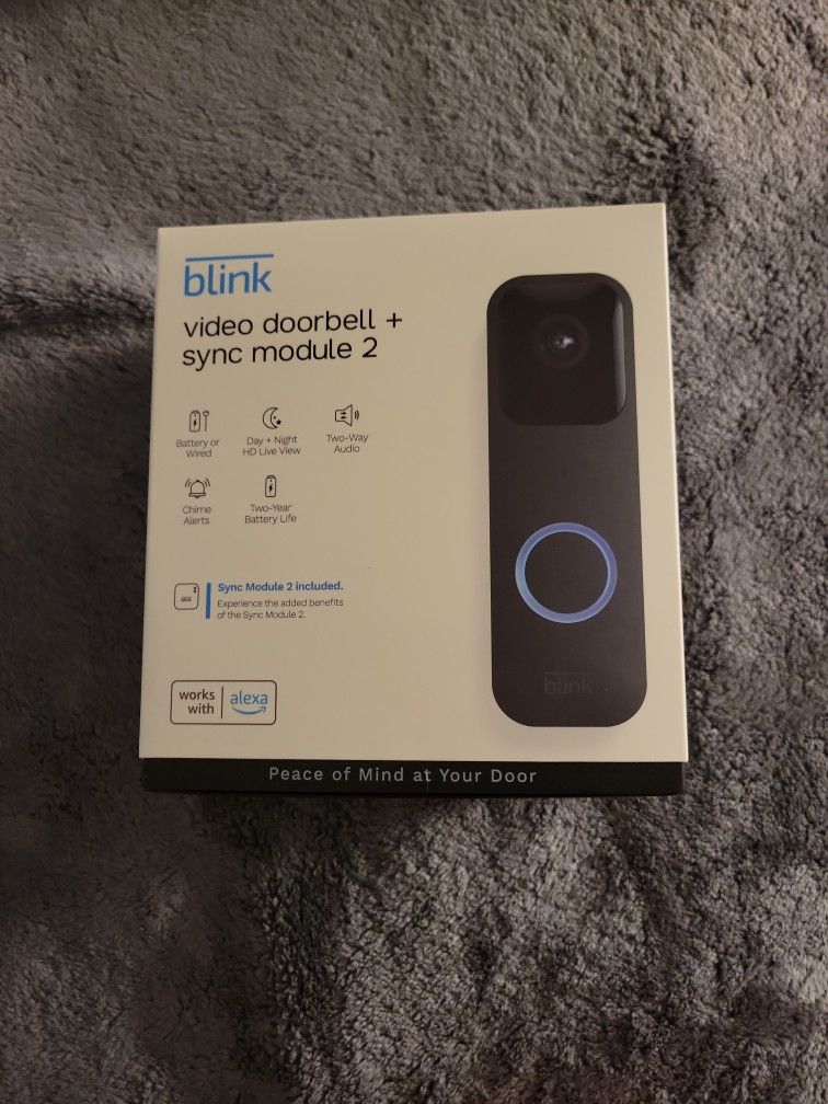 BlinkVideoDoorbell+SincModule2System