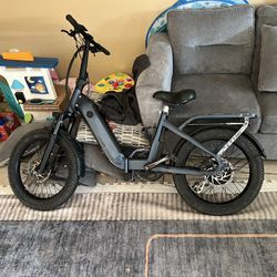 Folding e bike works good w/ no charger