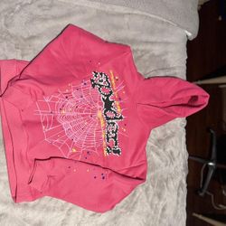 Pink Sp5der Hoodie