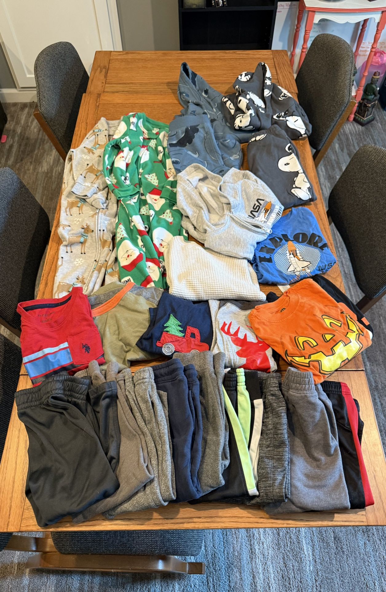 Boys 3T Winter Clothes Bundle With Pajamas