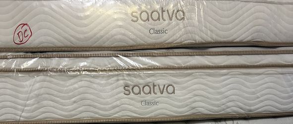 Luxury Saatva & Tempur-Pedic Mattresses – 50-80% Off!     •    Brand New, Minor Blemishes (Nothing That Affects Comfort)     •    King, Queen, Full, T