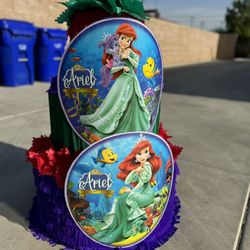 Little Mermaid Pinata With Balls