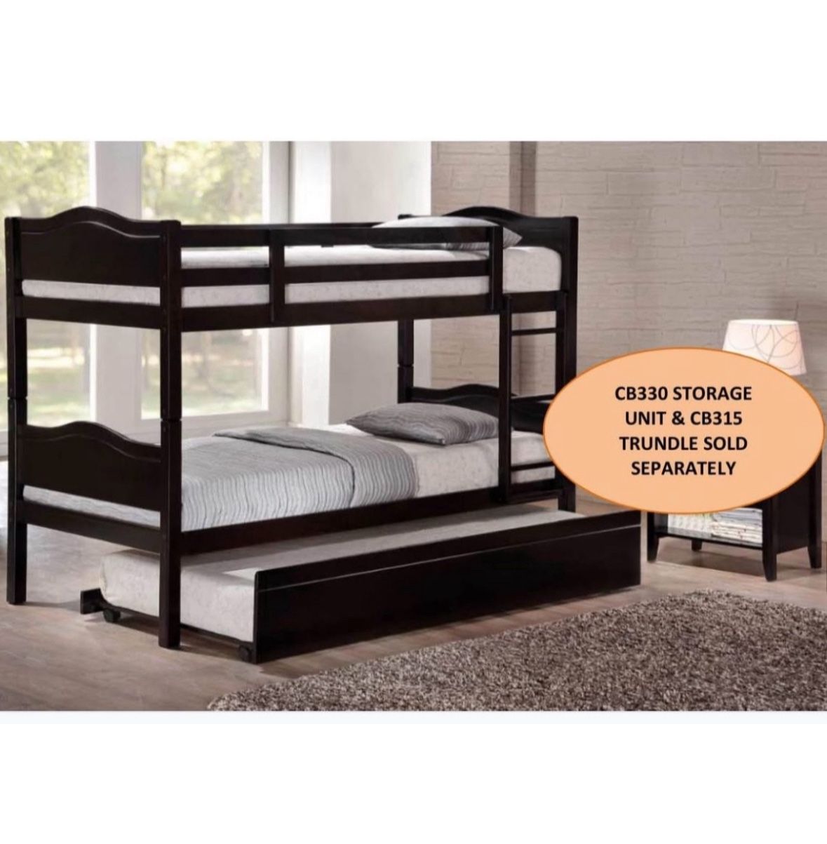 Bunk Bed Twin And Twin Not Including Mattress And Trundle