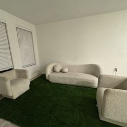 Vesta Rounded Couch & Chairs 