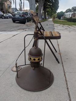Large Train Station Lamp