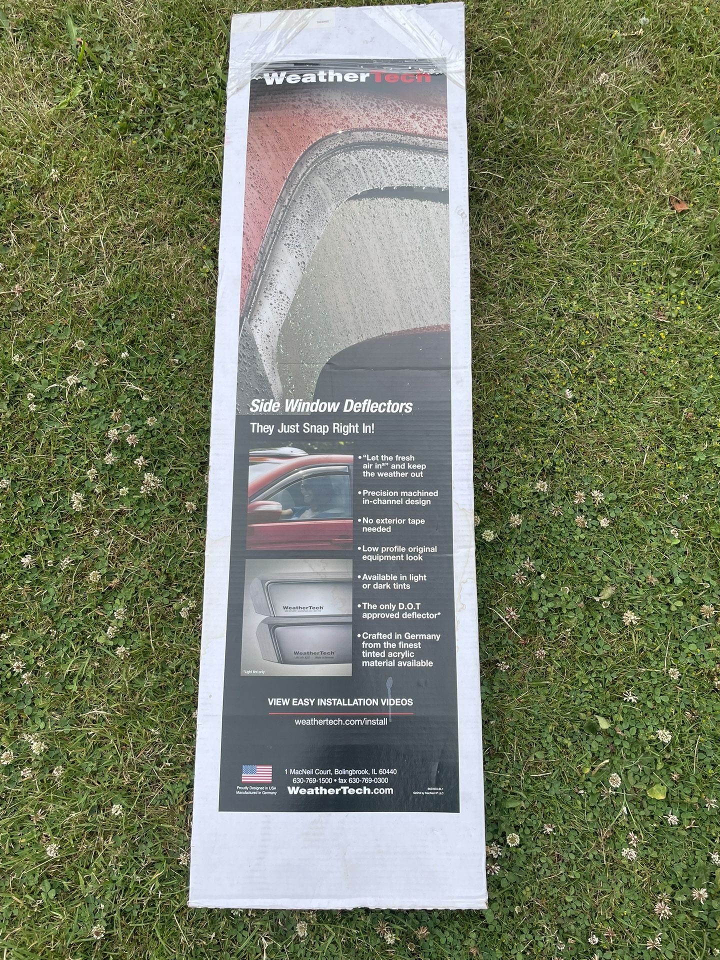 WeatherTech Side Window Deflectors – $60 OBO