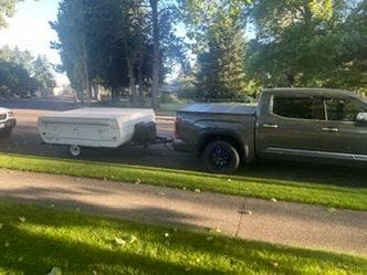 Pop up trailer