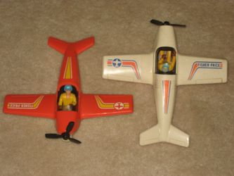1975 Fisher Price Adventure People Airplane Set - 100% Complete