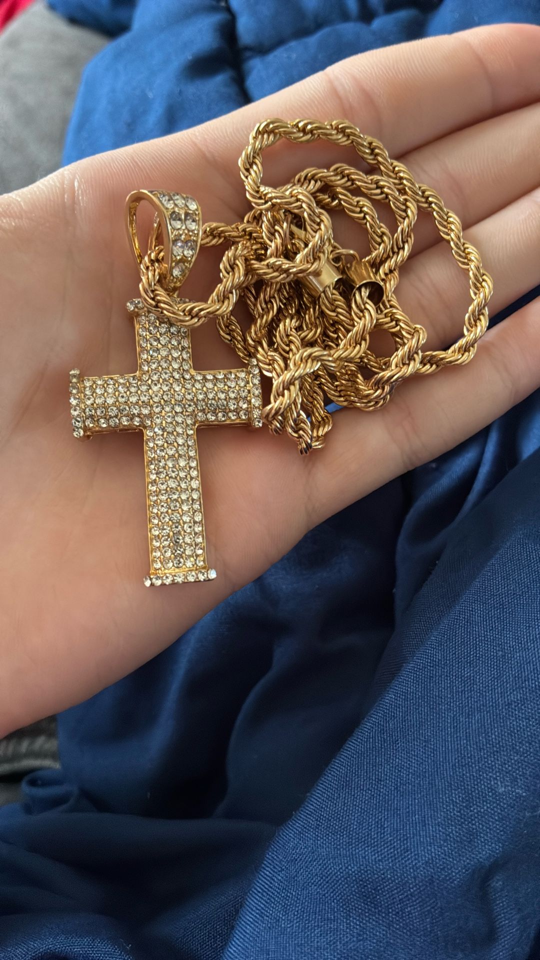 18k Diamond Rope Chain