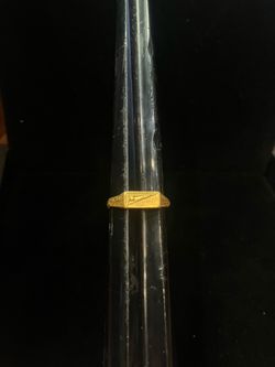 22k gold ring #111305-4 MJ