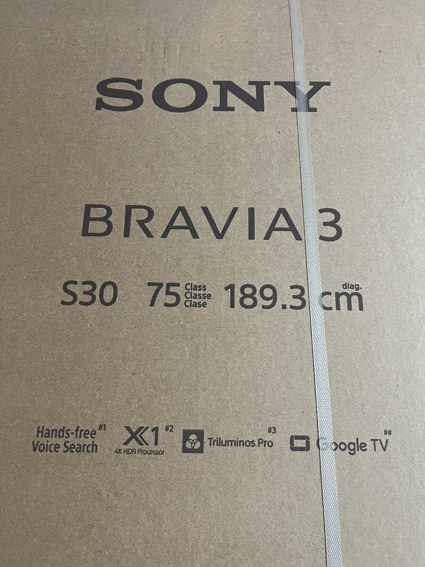 Sony Bravia 75” TV