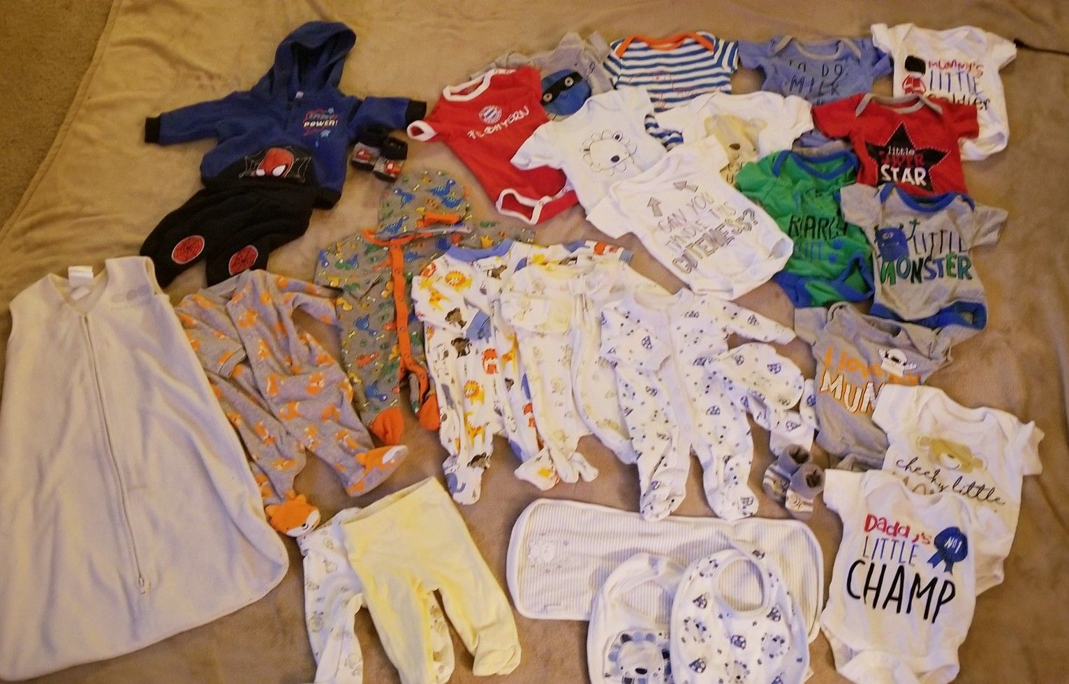 Baby boy clothes LOT newborn